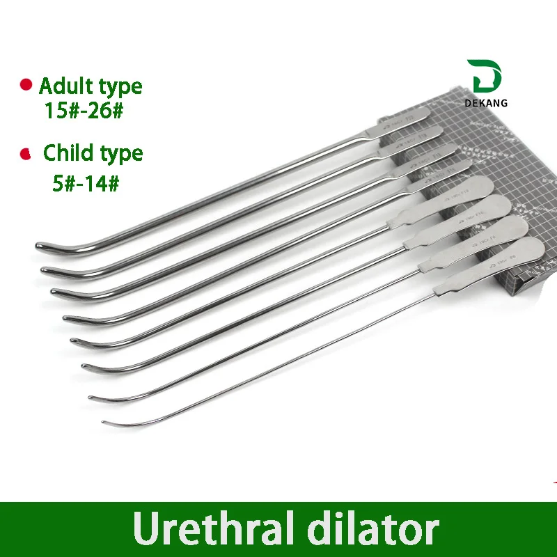 Urethral Dilator Children Type Urinary Blocking Expansion Bar Bougie Male Horse Eye Bar