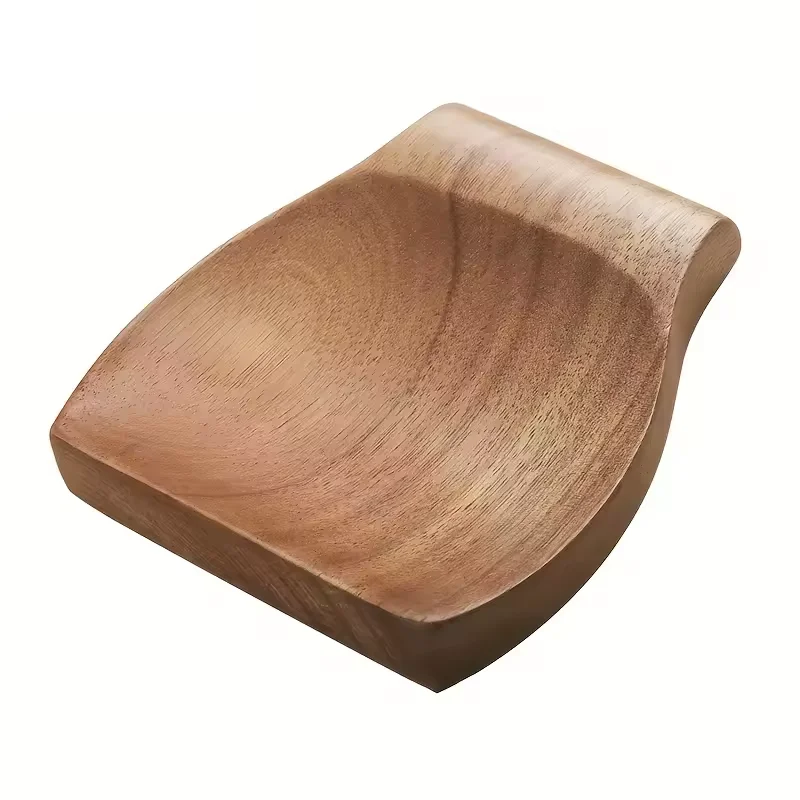 Wooden Spoon Holder Wooden Spoon Oil Separator Household And Commercial Spoon Tray Spoon Pad Cooking Spatula Tableware Holder