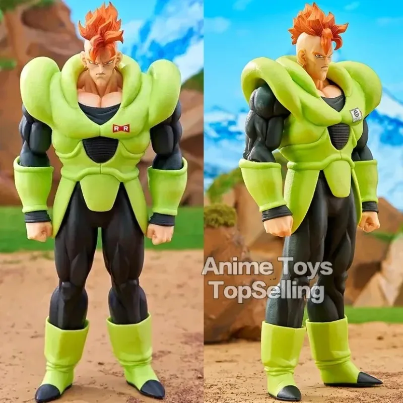 AUF LAGER 29 cm/11,42 zoll Anime Dragon Ball Z ANDROID 16 Figur Action-figuren PVC Statue Sammlung Modell Spielzeug geschenke