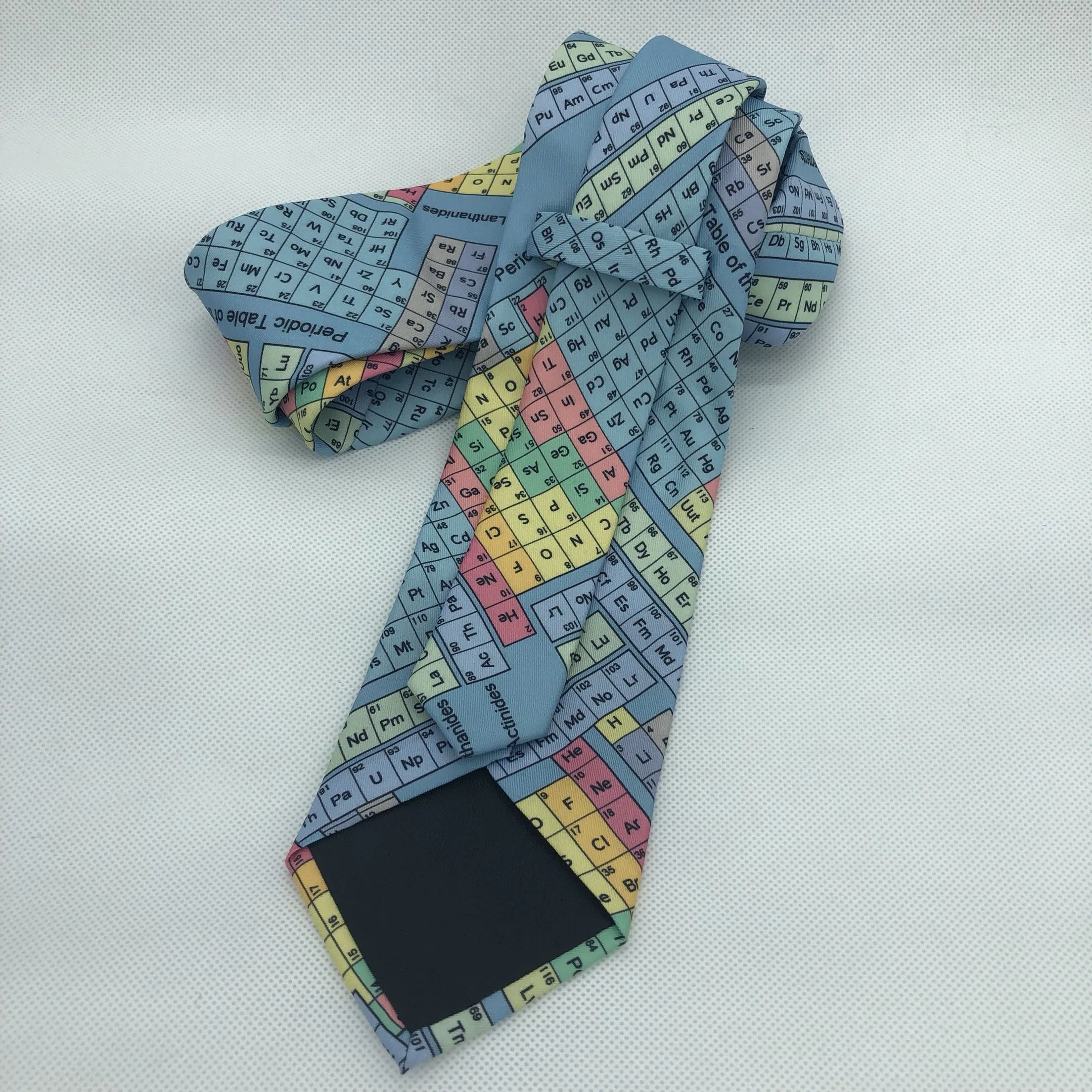 Creative Chemical Periodic Table Of Elements Necktie Tie Cool Students Couple Tie Chemistry Teacher Professor Gifts