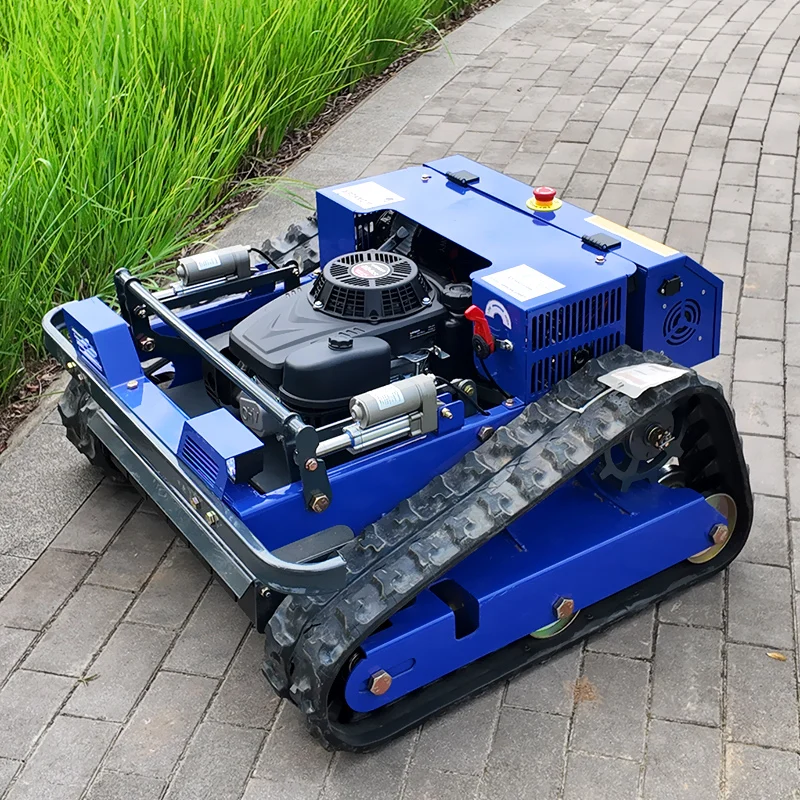 Customized Professional Grade Remote Control Lawn Mower All Terrain 4 Stroke Labor Saving For Farm Lawn
