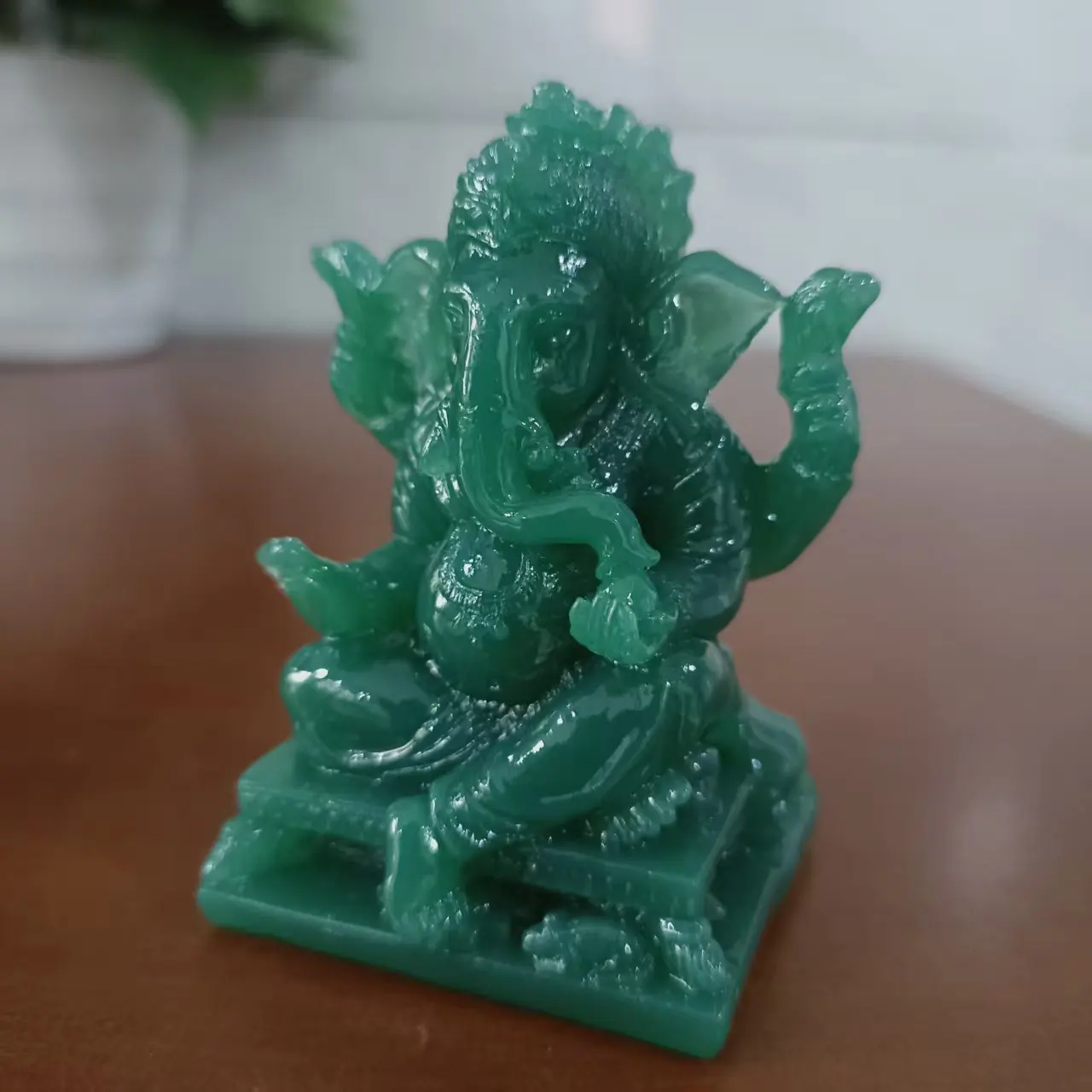 Lord Ganesha Buddha Statue Home Decoration Ganesh Elephant God Sculpture Figurines Ornaments Buddha Statues FengShui Lucky Gift