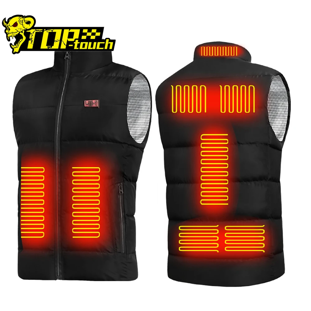 9 Places Heated Vest Men Women Usb Heated Jacket Heating Vest Thermal Clothing Hunting Winter Fashion Heat Jacket