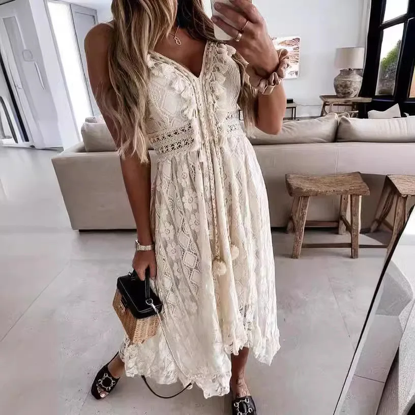 Camis Maxi Dress Women Vestido Evening Dress Korean Vintage Summer Elegant Beach Bohemian Long Dresses for Female Clothing