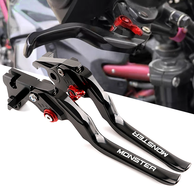 

Новинка 2025, рычаг тормозной муфты для мотоцикла, регулируемые рычаги тормозной муфты с ЧПУ для DUCATI MONSTER 796 797 821 2011-2025 + аксессуары