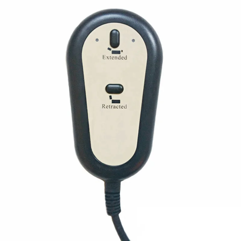 2X interrupteur inclinable électrique télécommande chaise élévatrice 2 boutons interrupteur de contrôleur manuel appareils ménagers-[Qahk]