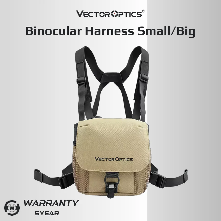 Vector Optics Binocular Harness Pro Chest Pack Carrier for 28-42Mm Binoculars Hunting Bird Watching Outdoor Gear
