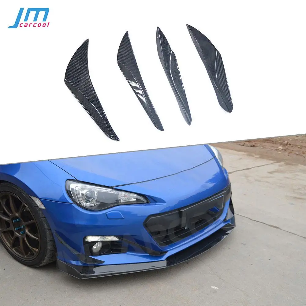 

Carbon fiber Front Bumper Splitters Flaps apron For Toyota GT86 for Subaru BRZ 2014 2015 2016