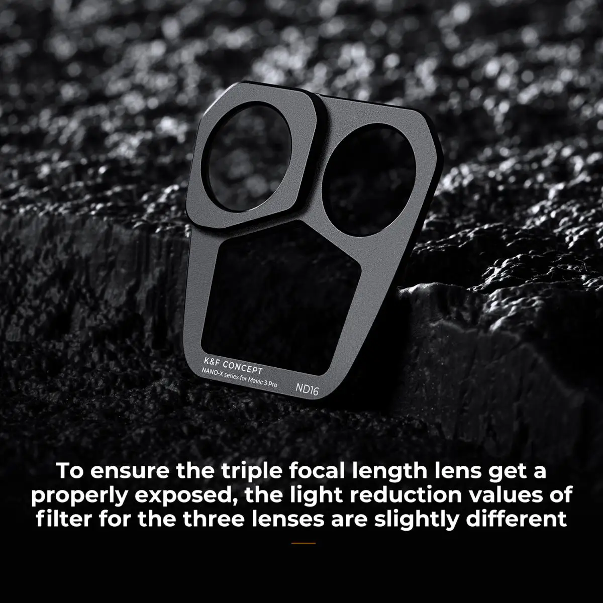 K & F Concept-filtro de Dron para DJI Mavic 3 Pro ND, Kit de filtro 4 piezas (ND8 + ND16 + ND32 + ND64), vidrio óptico Multi recubierto, antirreflectante