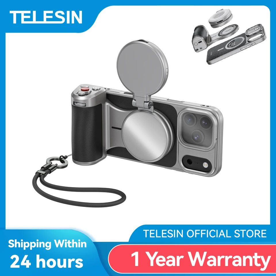 iPhoneアクセサリー TELESIN MASTER GRIP iPhone 17 Pro Max TELESIN Master Grip for iPhone 17 Pro/Pro Max – telesinstore
