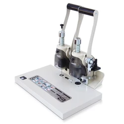 3875 Financial voucher binding machine Document bidding book punching machine Electric hot melt hose binding machine