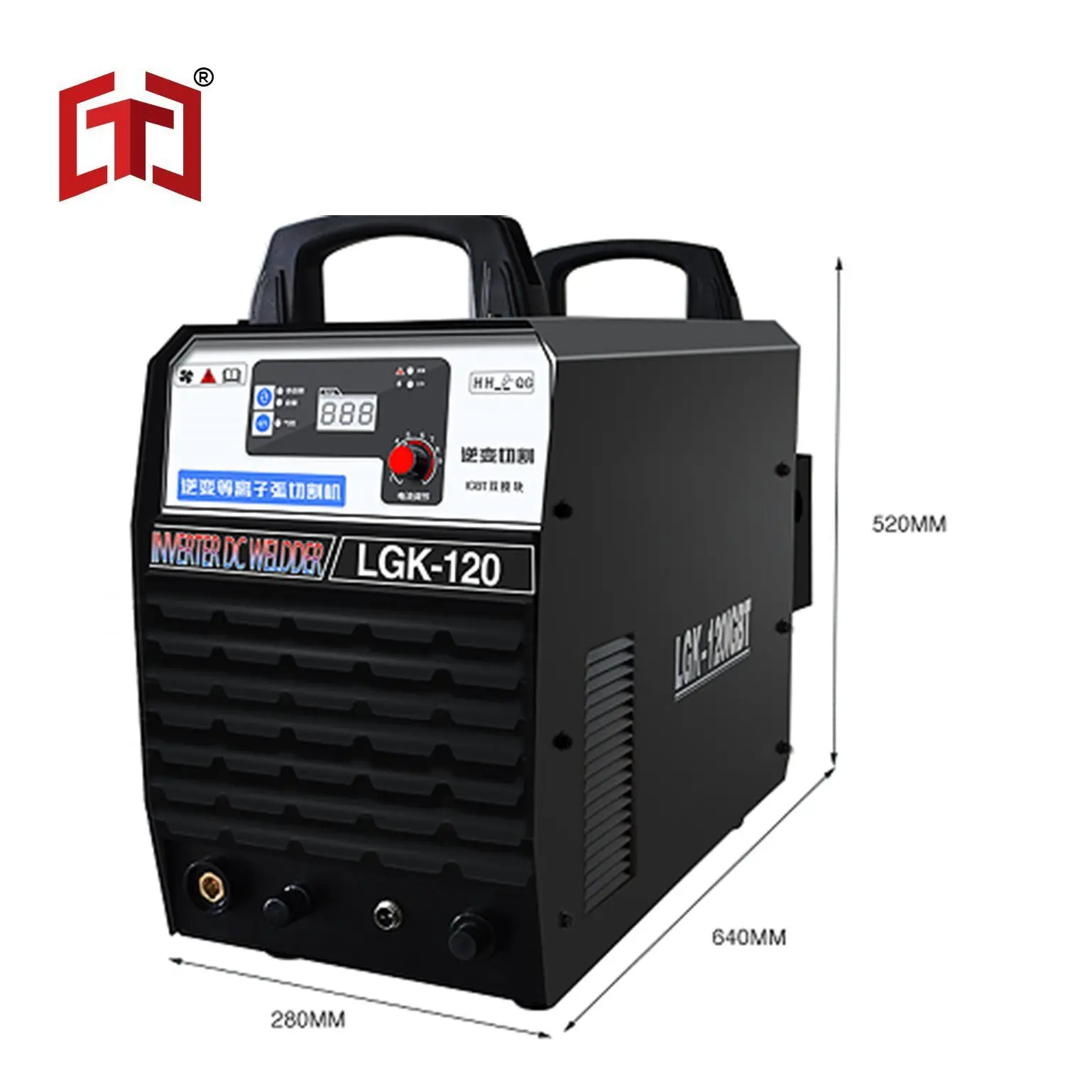 آلة مصدر قطع البلازما TLF Lgk-120IGBT/ Lgk-160IGBT تستخدم 380 فولت ثلاث مراحل