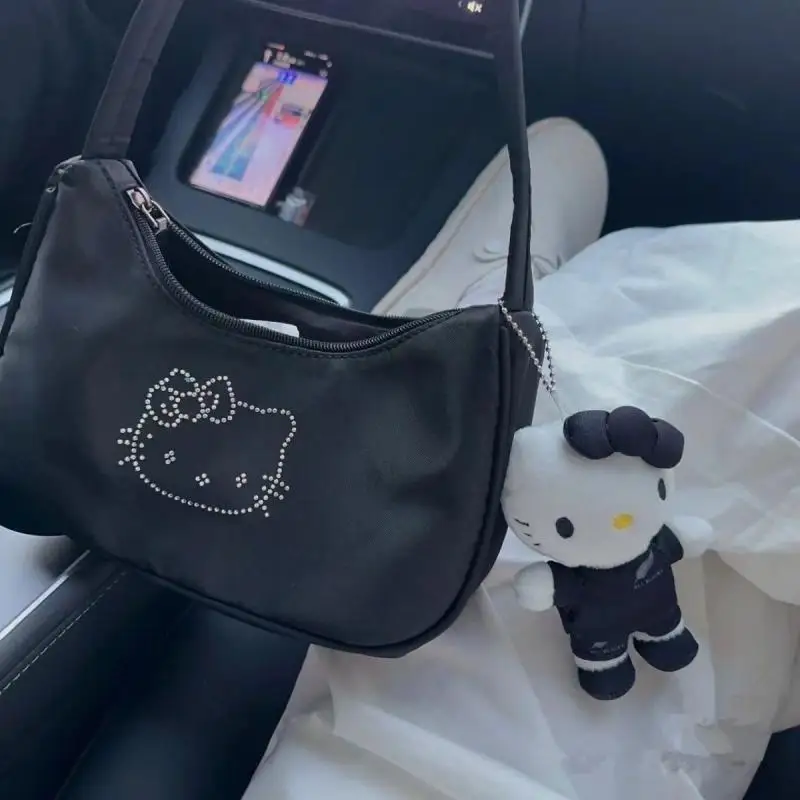 

Sanrio Bags 2025 summer new hot diamond handbag high-value and lightweight dumpling underarm bag Anime Kawaii Popular cute