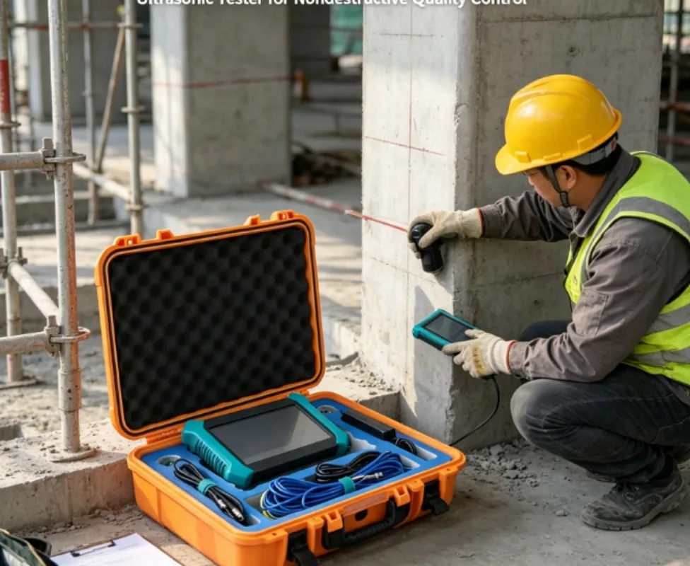Construction Quality Testing Instrument Portable Sensing Detection Device For Building Material Inspection Operation