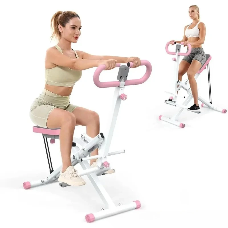 

Multifunctional Home Horse Riding Exercise Machine - Compact Foldable Quiet Indoor Fitness Gear for Waist, Hip & Leg Training
