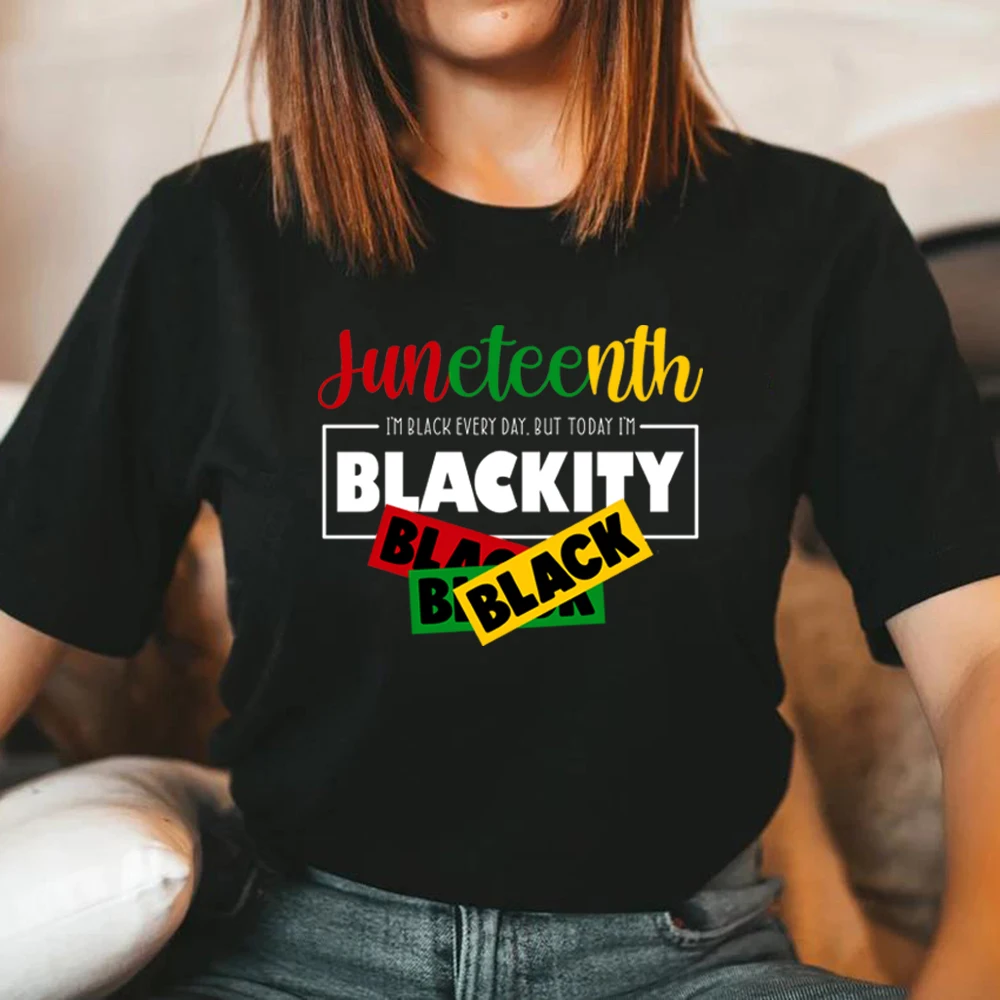 Juneteenth 1865 T-shirt Black History T Shirt Black Lives Matter Shirts Juneteenth Afro Freeish Tshirt Unisex Graphic Tees Top