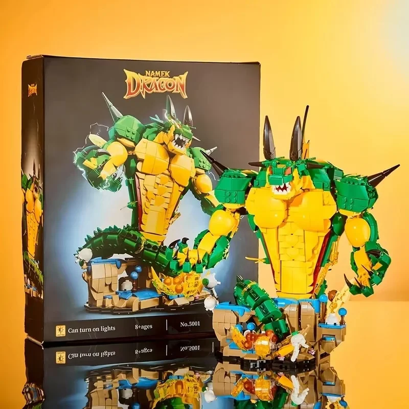 

Namek Dragon Porunga Assembly Model Kit High Difficulty Desktop Ornament Action Figures Boys' Puzzle Toys Gift Collectible