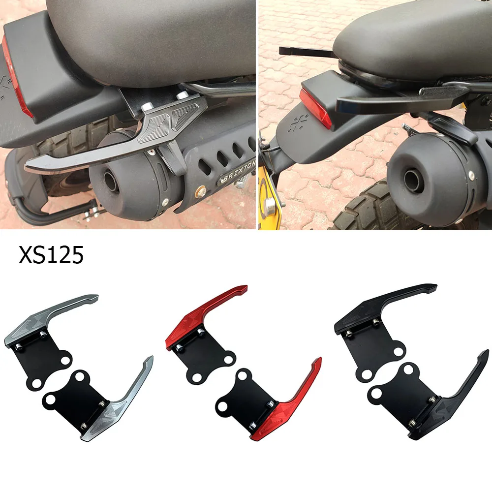 New Fit XS125 Motorcycle Accessories Armrest Rear Passenger Armrest For Brixton XS125 XS 125 125XS Brixton125XS