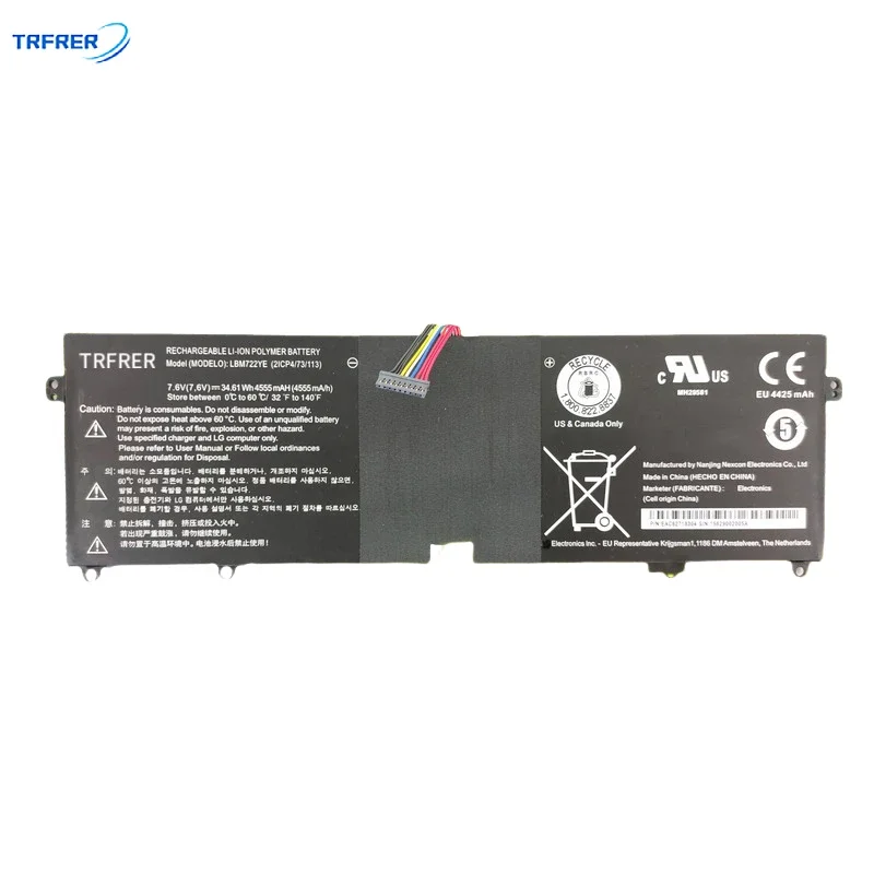 Ldg722vh lbm722ye Новый аккумулятор для ноутбука LG 6000mAh 13z940 14zd950 15z950 15zd950 15zd960