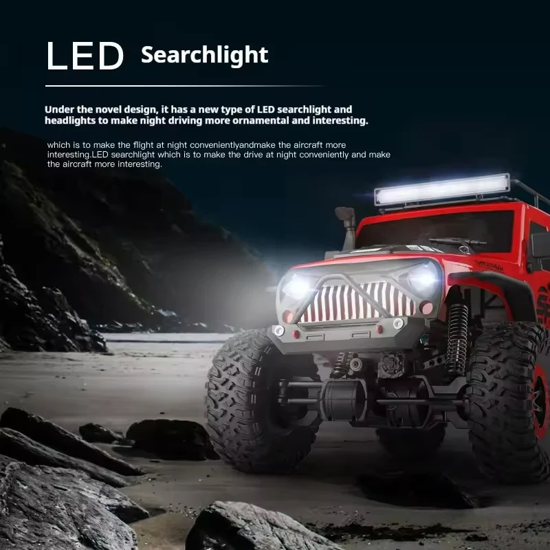 WLtoys 104311 مركبة على الطرق الوعرة 1:10 سيارة تسلق ذات دفع رباعي معلقة جسر مستقيم مزدوج على الطرق الوعرة لعبة أطفال هدية