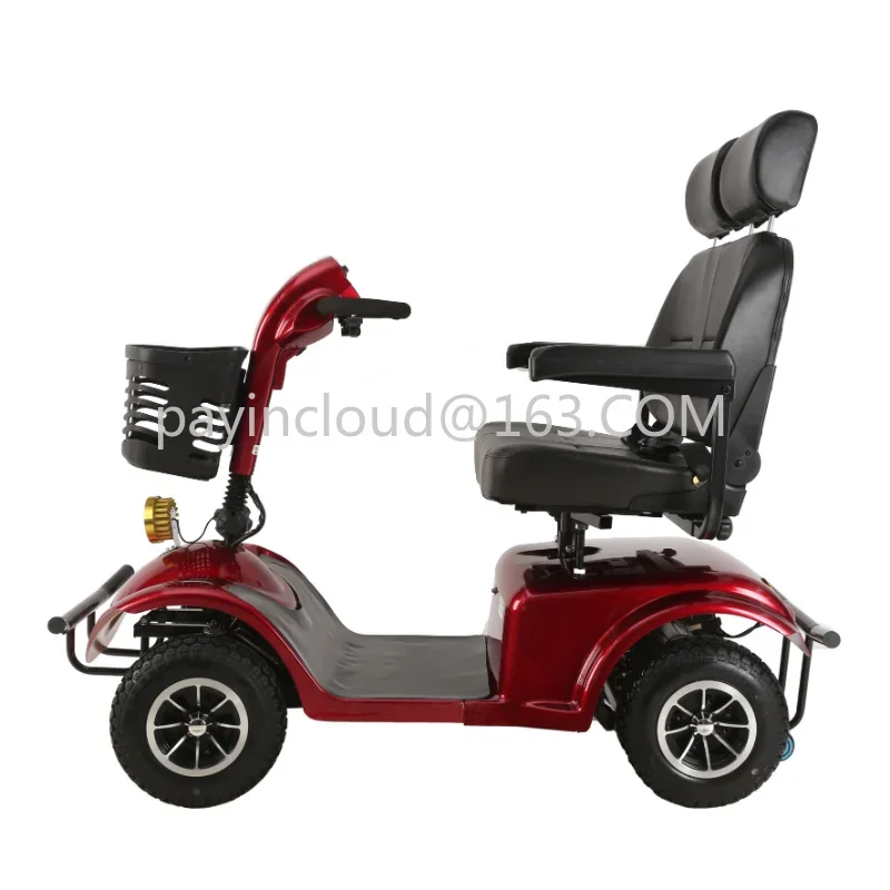 Wholesale Electric Mobility Scooter Double Seat for Old People Handicapped Car