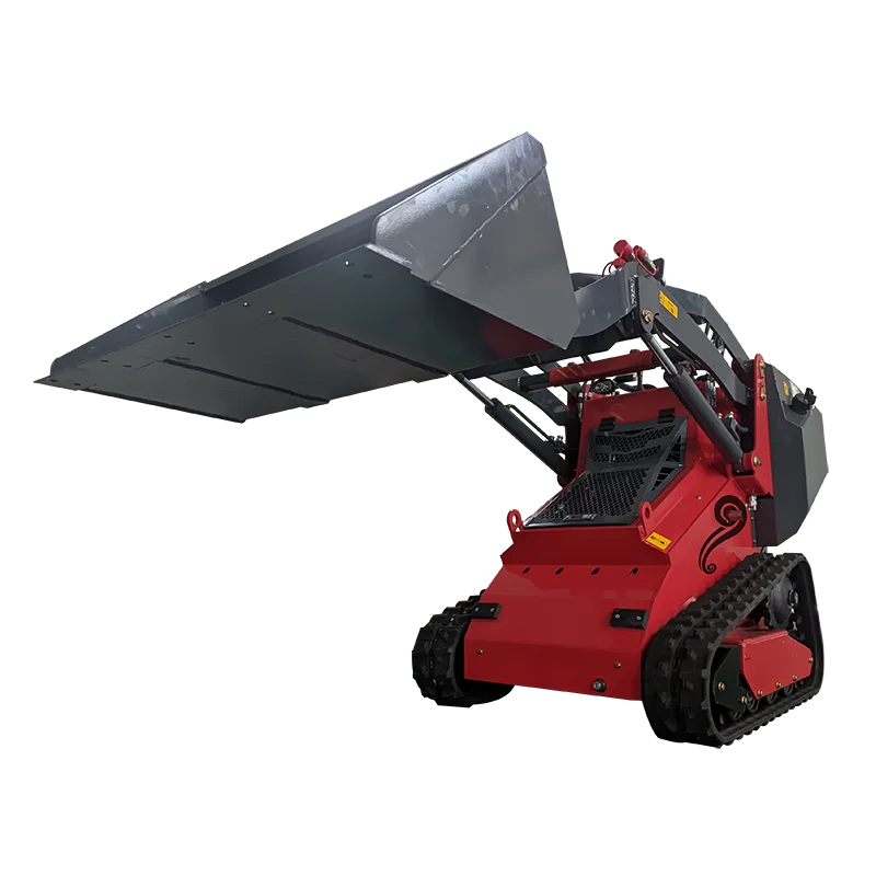 تخصيص عالية الأداء 25hp محرك كوبوتا EPA معتمد جرافة انزلاقية صغيرة جرافة صغيرة مع المسار الزاحف