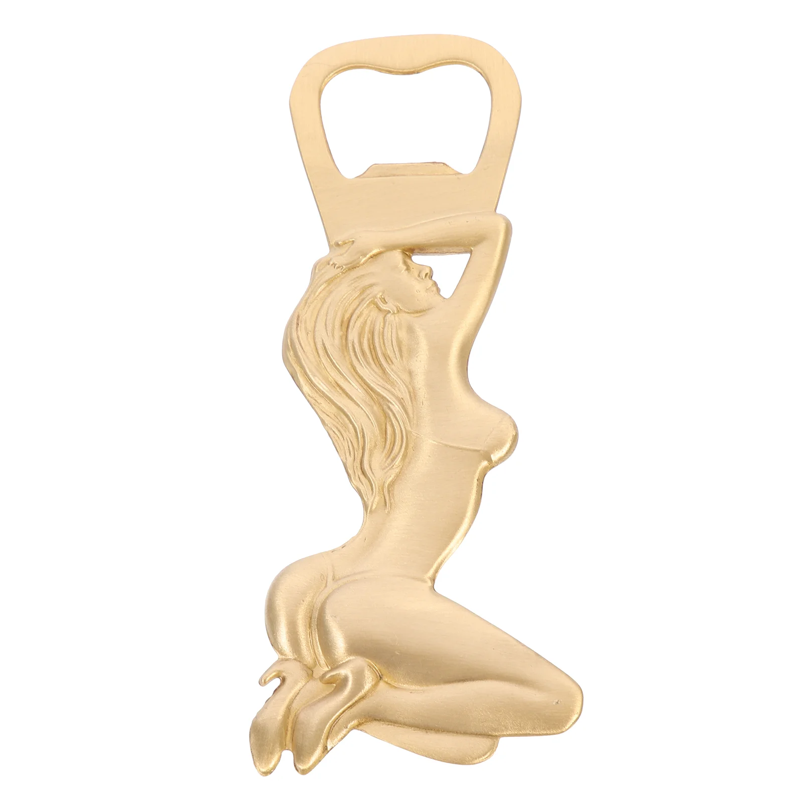 

Halloween Beauty Bottle Opener Miss Can Openers Keychain Pure Brass Woman Shaped