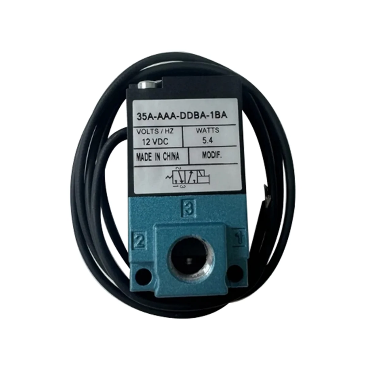 35A-AAA-DDBA-1BA Electronic Boost Controller, 3 Port Boost Control Solenoid Valve DC 12V 5.4W 35A-AAA-DDAA-1BA