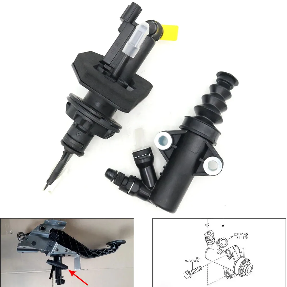 Car Clutch Master/Slave Cylinder For Mazda 2 DJ Demio III Axela 3 BM BN Atenza 6 GJ GL CX-3 CX3 DK CX-5 CX5 KE KF CX-8 CX8 KG