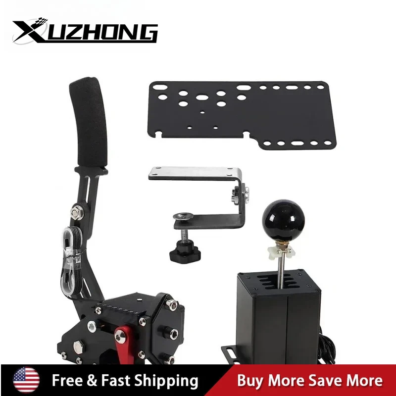 

PC USB Simulator Shifter Handbrake with H Gear Shifter For Logitech G29 G27 G25 G920 THRUSTMASTER T300 T500 ZH-1101