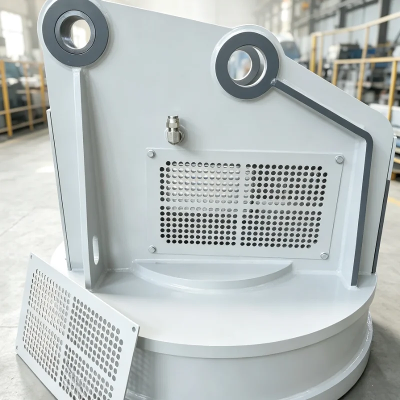 Customized Waste Metal Picker Magnetic Separator Hydraulic Magnet For Iron Debris Collection Construction Scrap Sorting Tool
