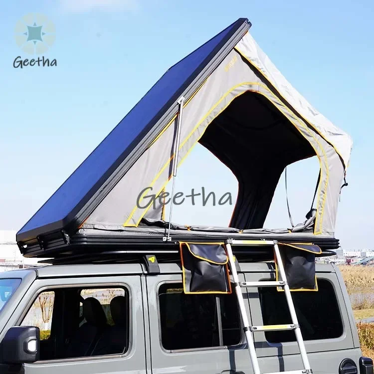 

For Triangle Off Road Waterproof Portable 4WD Hard Shell Alu Roof Top Tent