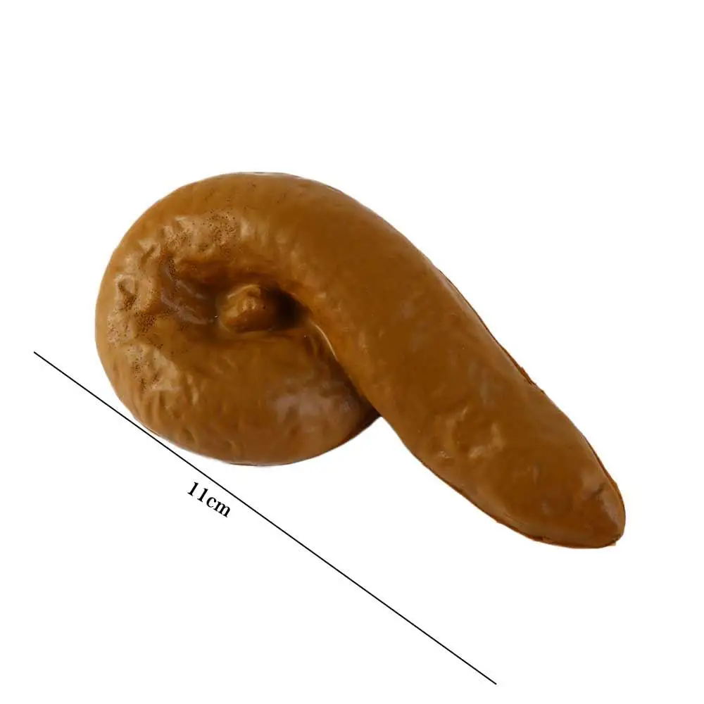 Prank Fake Crap Poo Gross Joke Dirty Trick Novelty Funny Flies on Turd Prop Disgusting Realistic Shits Fake Shit Toys