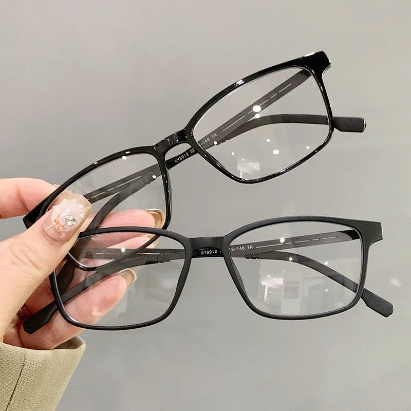 1/2Pcs TR90 Titanium Men Reading Glasses Anti Blue Light +1.00~+4.00 Lightweight Full Frame Presbyopia Eyewear Christmas Gift