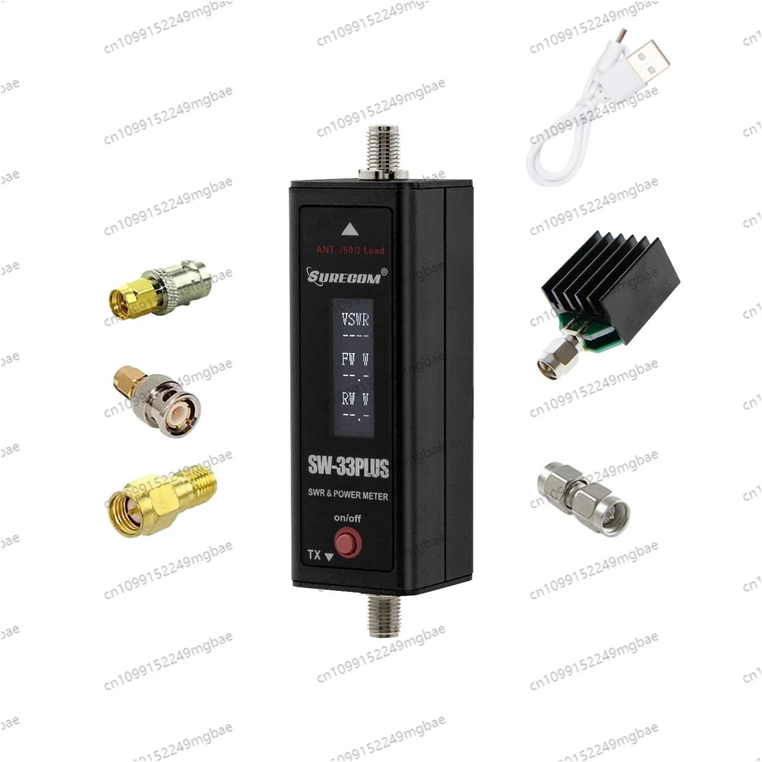 

SW-33Plus VHF/UHF dual Band 125-525MHz Analog Walkie T alkie