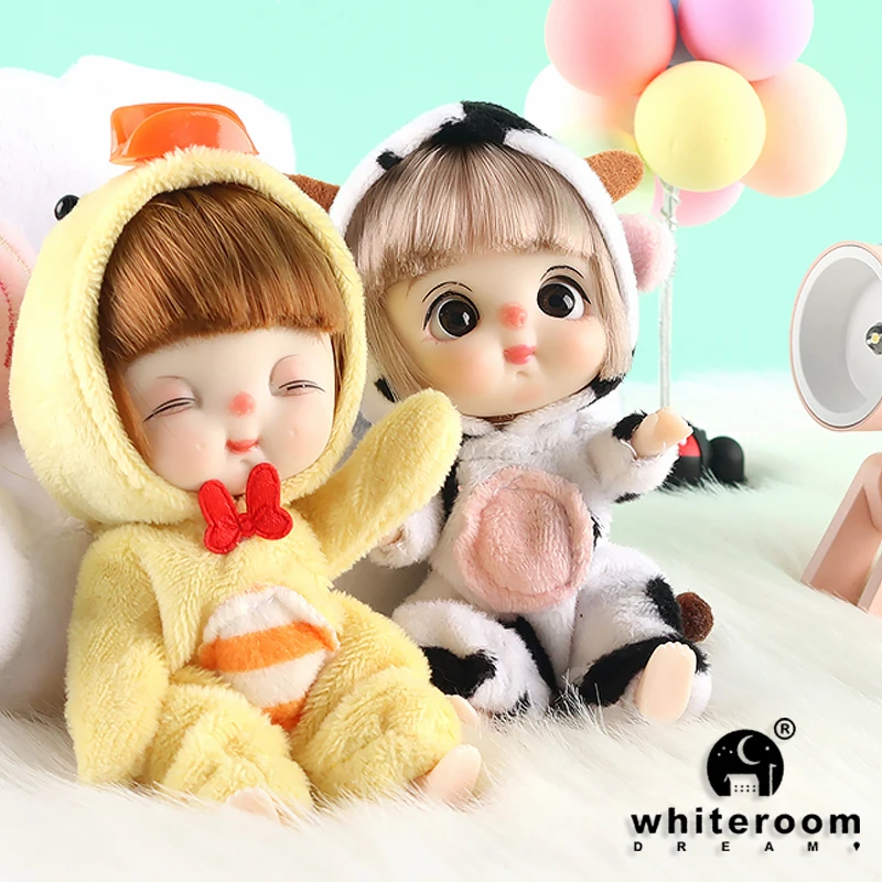 Accesorios para muñecas Ob11 Bjd, Body de cama Obitsu 11 ropa, muñecas para niñas, juguetes para niños, artículos de juguete de Anime Kawaii, pijama