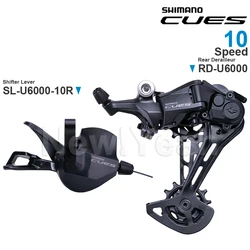 SHIMANO CUES U6000 10 Speed Groupset Shift Lever SL-U6000-10R Rear Derailleur RD-U6000  Original Parts