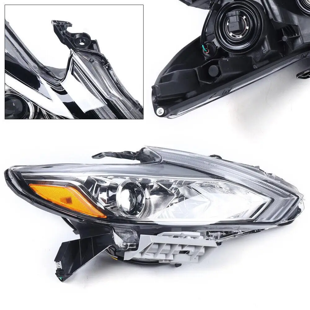 For 2016 2017 2018 Altima Headlight Lamp Replacement Right Passenger w/o LED