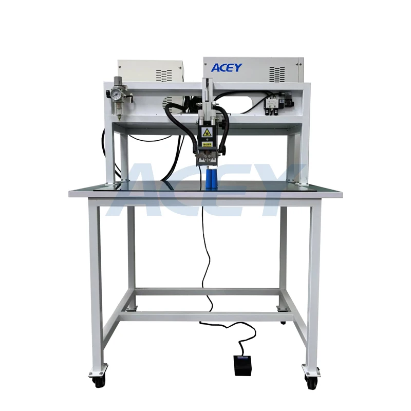 5000A DC Inverter Pedal Manual Spot Welder Gantry Spot Welding Machine for  Pack