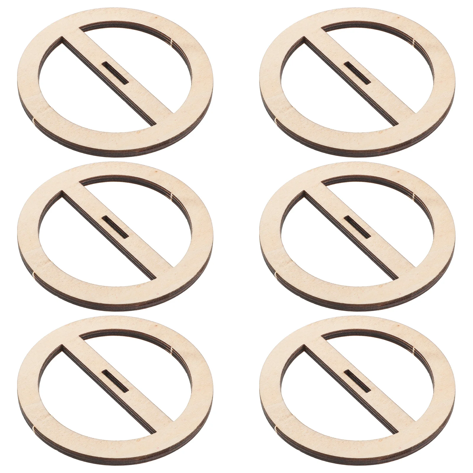 

6Pcs Wooden Wick Stabilizers Centering Tool for DIY Soy Wax Beeswax Candles Reusable Container Jar Wick Holder Craft