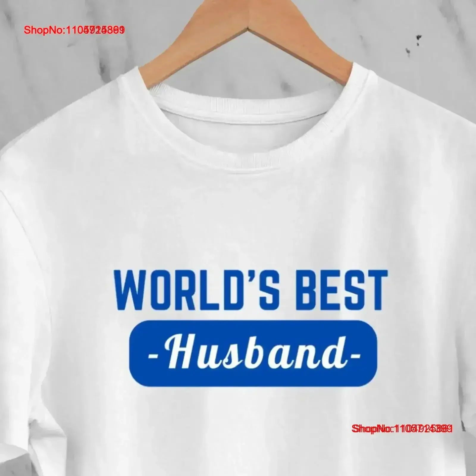 World's Best Husband T Shirt For Funny Dad Anniversary Couples Hubby vintage Washed fashion Casual streetwear designer clothes