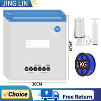 1-30 Bags Filament Storage Vacuum Bag 3D Printer PLA/ABS/TPU Filament Dryer Safekeeping Humidity Resistant For 3D Printer Parts
