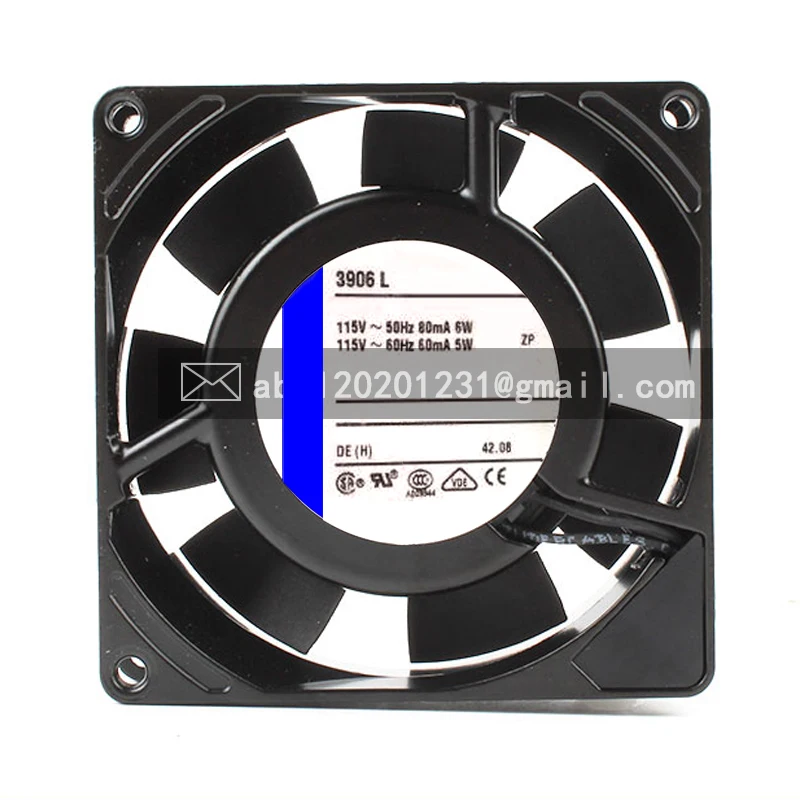 

BRAND NEW ORIGINAL 3906L 3906 L AC 115V COOLING FAN 9225 92*92*25 MM