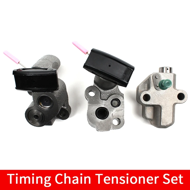 3Pcs Timing Chain Tensioner Set for Nissan Infiniti FX35 350Z 3.5L DOHC V6 VQ35DE