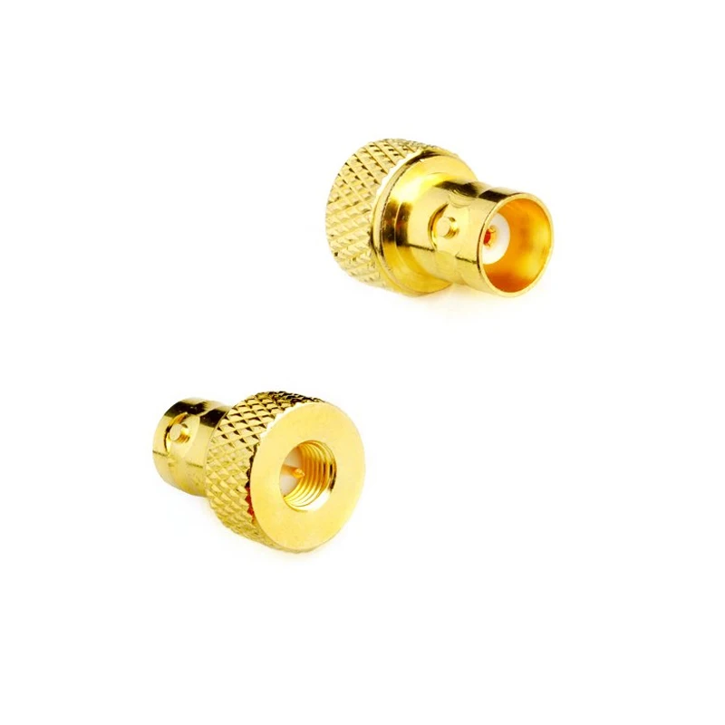 Conector corf smmacho para fêmea b, adaptador, acessórios, 2 unidades