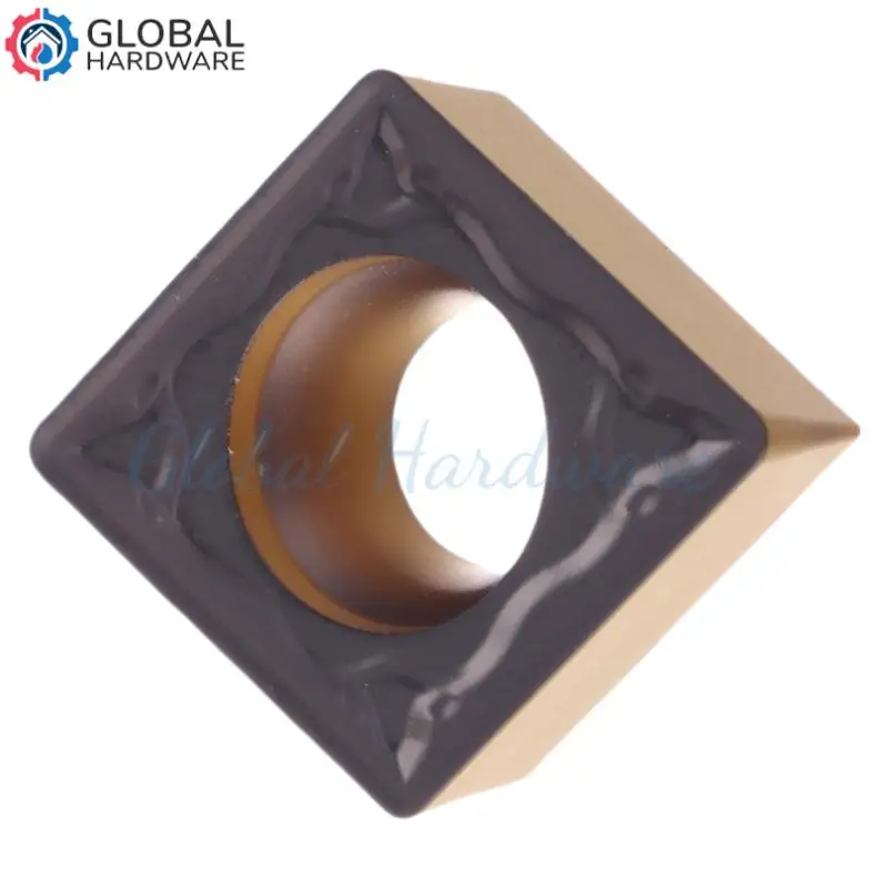 

Anti-collapse and wear-resistant two-color slotted insert CCMT120408-GM SP3200 steel turning insert