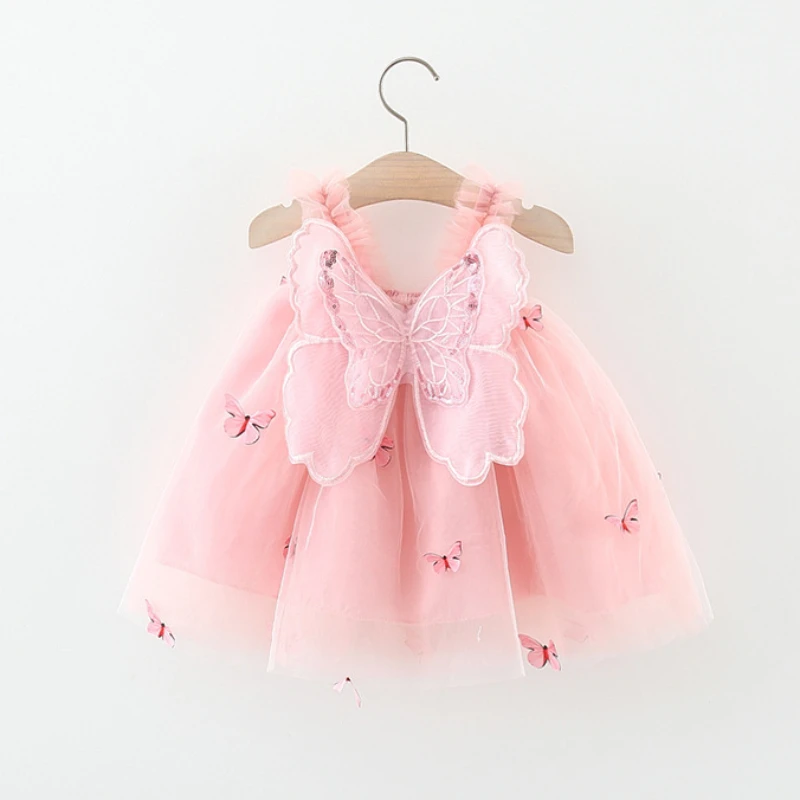 

Cute Butterfly Wings with Princess Dress Shooting Clothing Travel Commemorative Photograph Props Accessories Baby Birthday Gifts