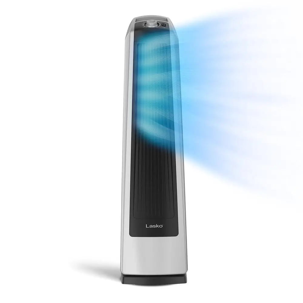 พัดลมทาวเวอร์สั่นความเร็วสูง 35 นิ้วพร้อมความเร็ว 3 ระดับพกพาสะดวกใช้ในร่มการออกแบบที่ทนทานการประชุมเชิงปฏิบัติการในอุดมคติชั้นใต้ดิน