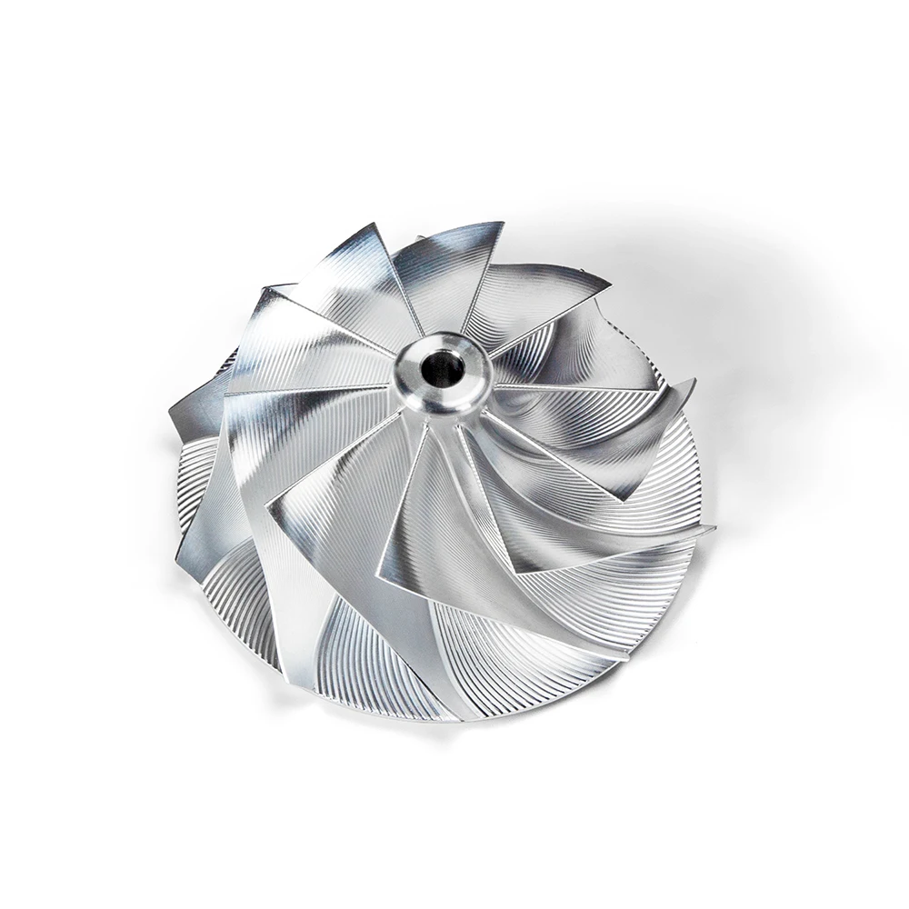 TBO Billet ForgedCompressor WheelBillet 66x82mm 10+0Forward Rotation 5-AXIS CNC 230-GT123-2