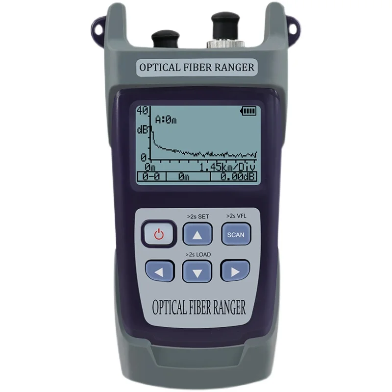 High-precision Optic Fiber Obstacle Finder OTDR Optical Time Domain Reflectometer 60km Optical Cable Length Breakpoint Detector